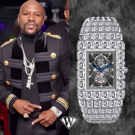 floyd mayweather diamond watch.